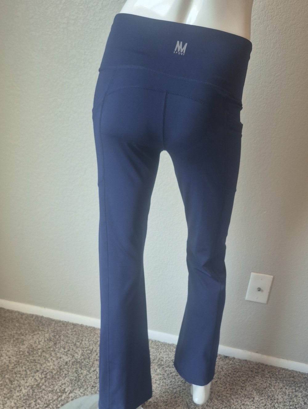 Nicole Miller Sport Navy Blue Woman Flare Leggings